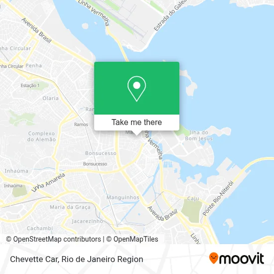 Chevette Car map