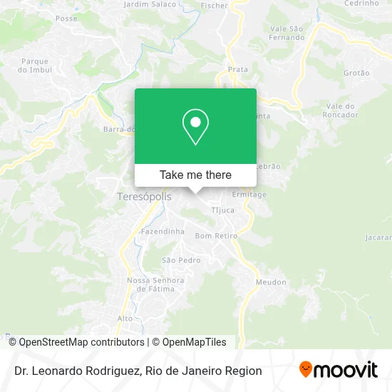 Dr. Leonardo Rodriguez map
