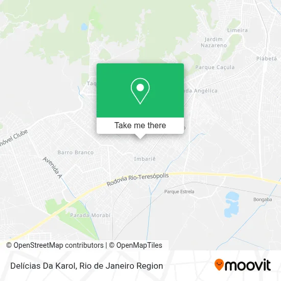 Delícias Da Karol map