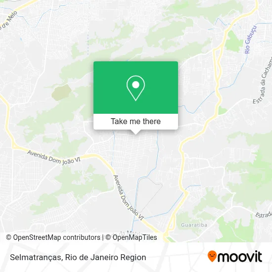 Selmatranças map