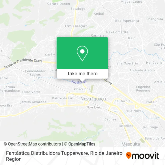 Fantástica Distribuidora Tupperware map