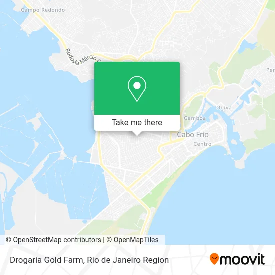 Drogaria Gold Farm map