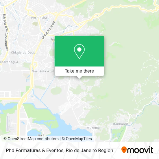 Phd Formaturas & Eventos map