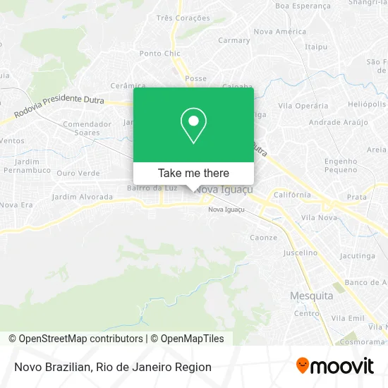 Novo Brazilian map