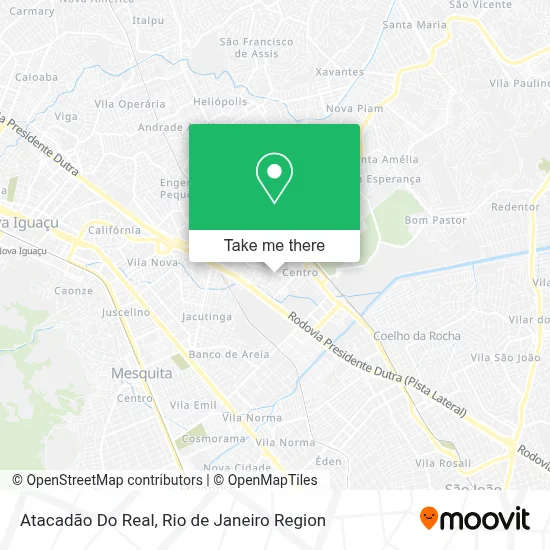 Atacadão Do Real map