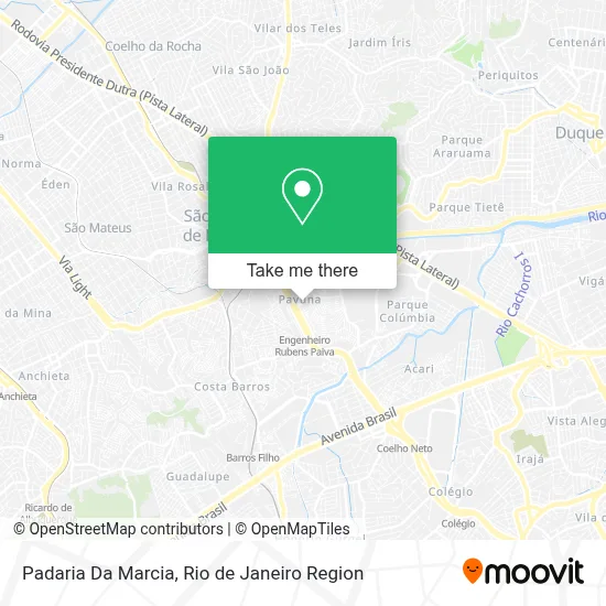 Padaria Da Marcia map