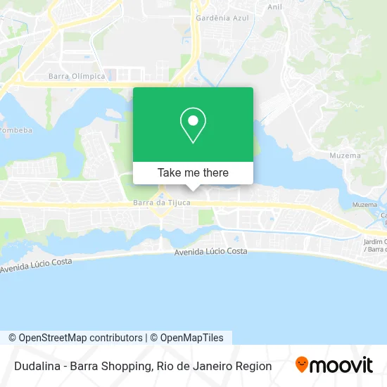 Dudalina - Barra Shopping map