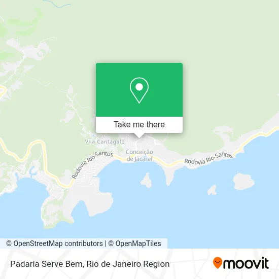 Padaria Serve Bem map