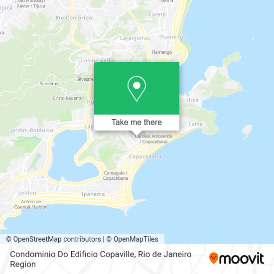 Condominio Do Edificio Copaville map