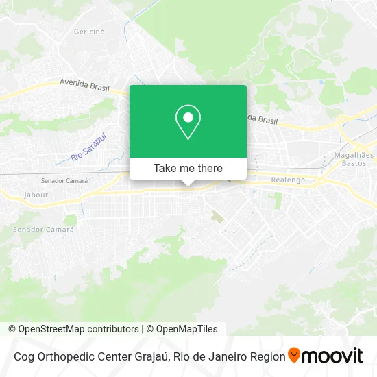 Cog Orthopedic Center Grajaú map