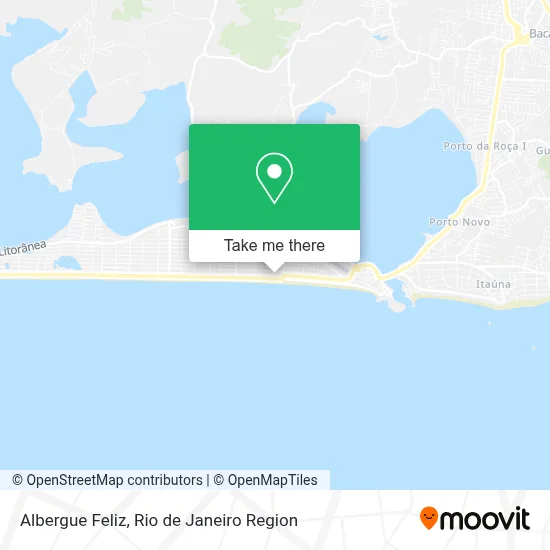 Albergue Feliz map