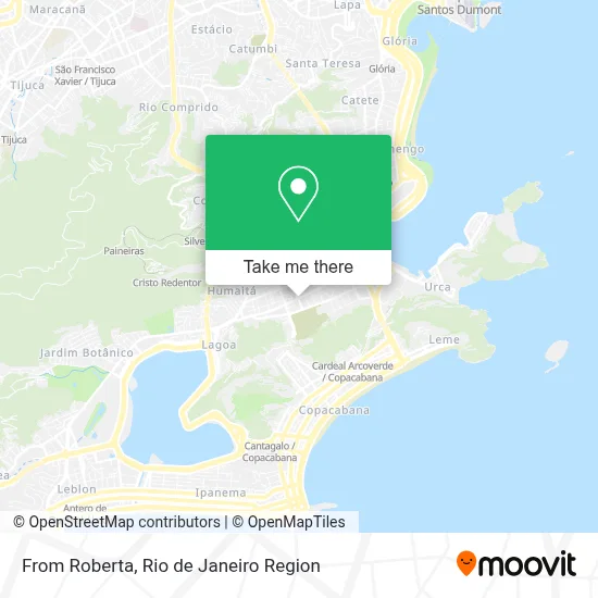 Da Roberta map