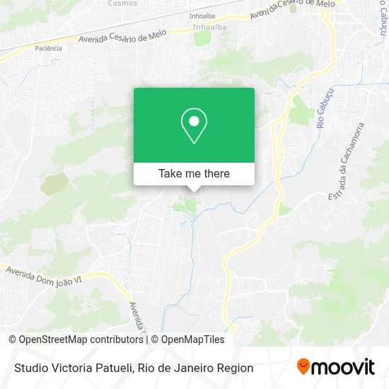 Studio Victoria Patueli map
