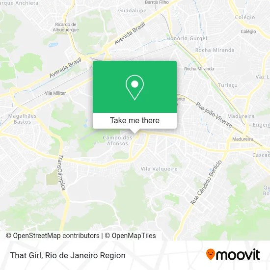 That Girl map