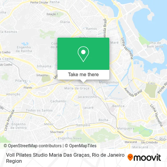 Voll Pilates Studio Maria Das Graças map