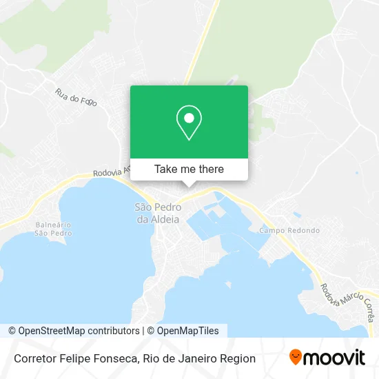 Corretor Felipe Fonseca map