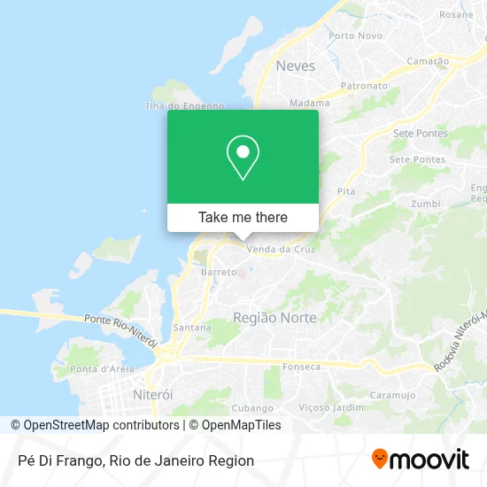 Pé Di Frango map