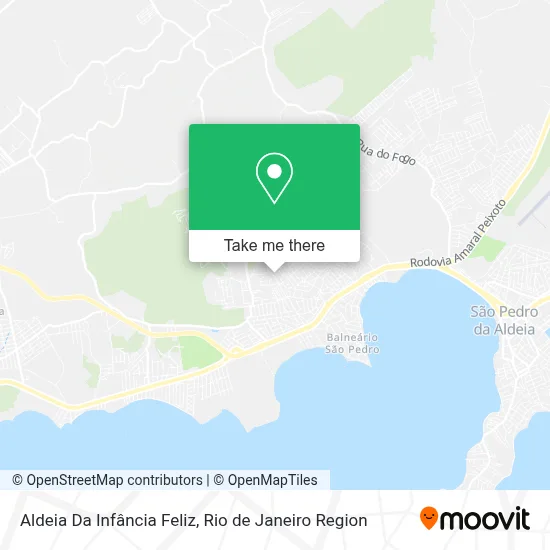 Aldeia Da Infância Feliz map