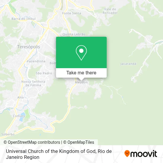 Igreja Universal Do Reino De Deus map