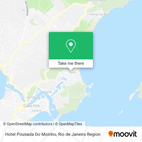 Hotel Pousada Do Moinho map