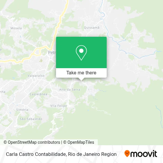 Carla Castro Contabilidade map