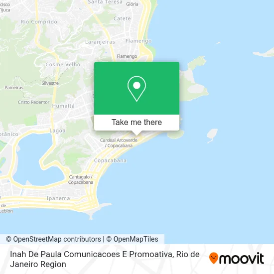 Inah De Paula Comunicacoes E Promoativa map
