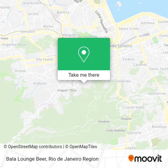 Bala Lounge Beer map