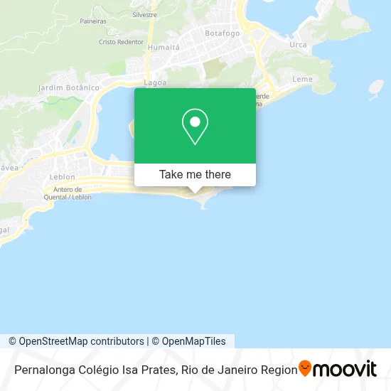 Pernalonga Colégio Isa Prates map