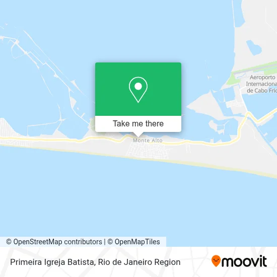 Primeira Igreja Batista map