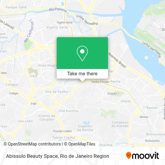 Abissulo Beauty Space map