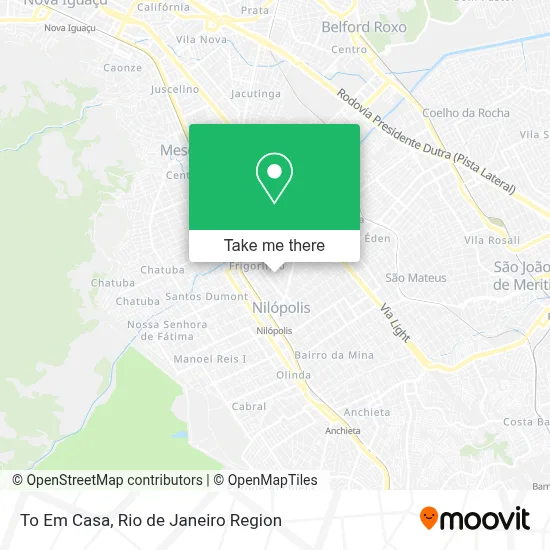 To Em Casa map