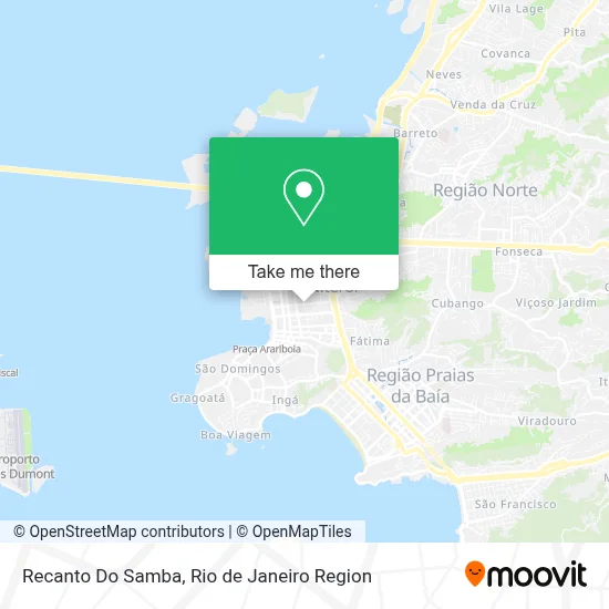 Recanto Do Samba map