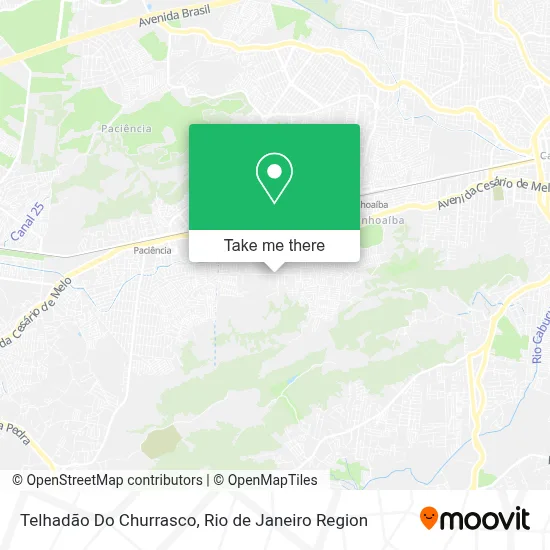 Telhadão Do Churrasco map