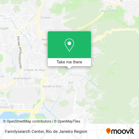 Familysearch Center map