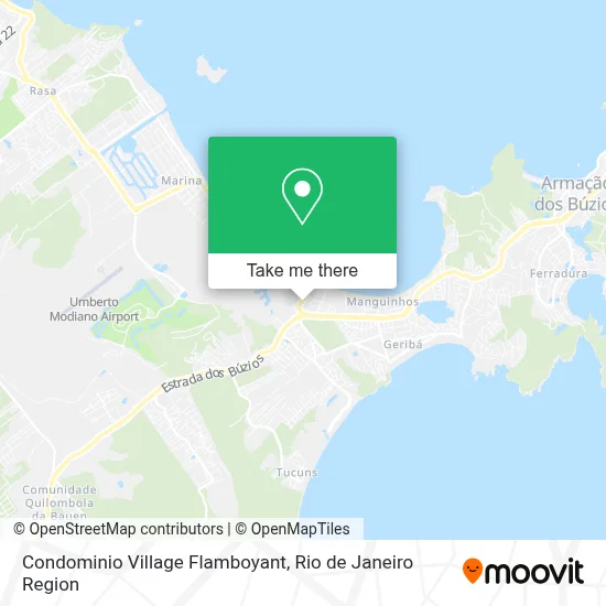 Condominio Village Flamboyant map