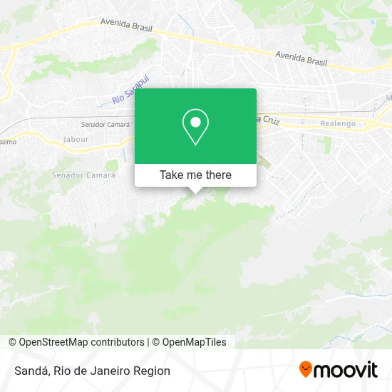 Sandá map