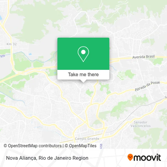 Nova Aliança map