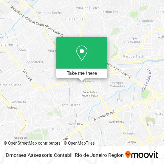 Dmoraes Assessoria Contabil map