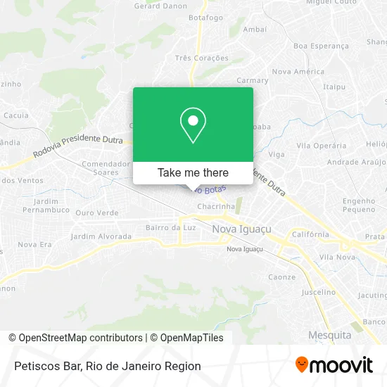 Petiscos Bar map