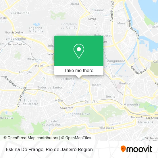 Eskina Do Frango map