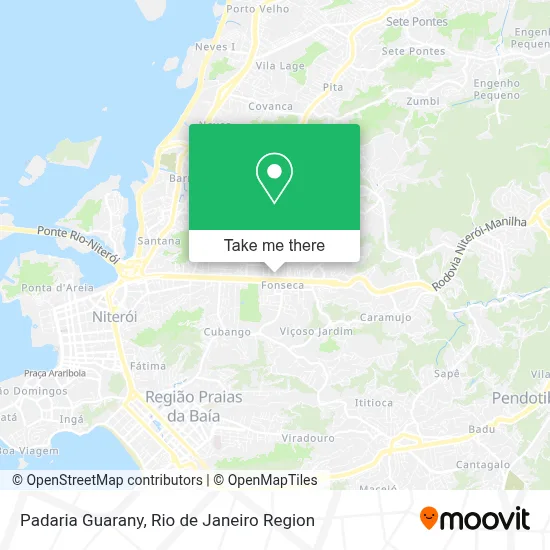 Padaria Guarany map