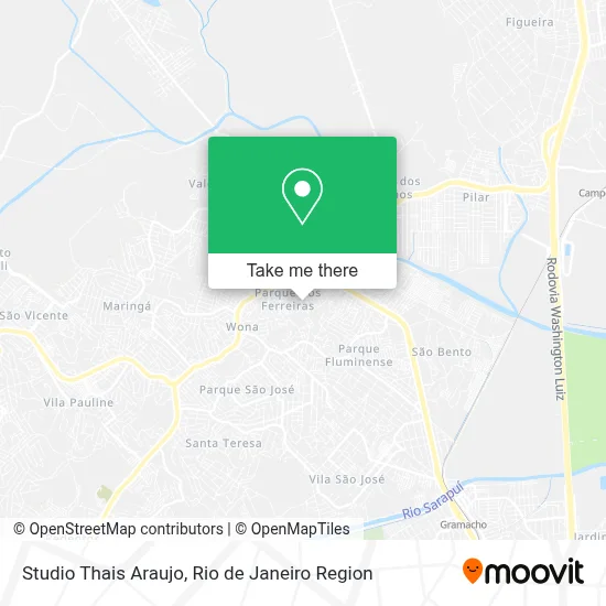 Studio Thais Araujo map