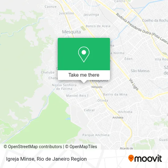Igreja Minse map