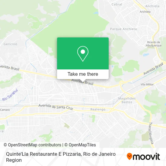Quinte'Lla Restaurante E Pizzaria map