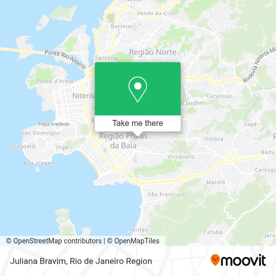 Juliana Bravim map