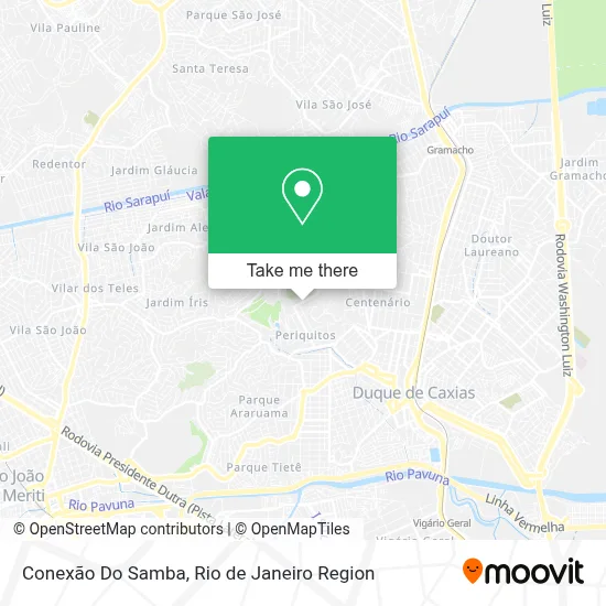Conexão Do Samba map