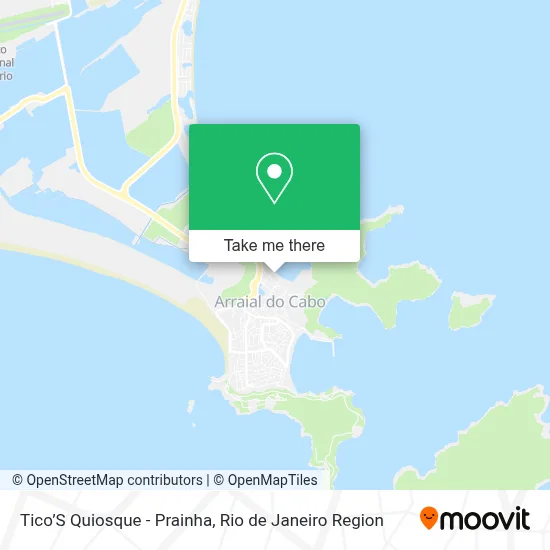 Tico’S Quiosque - Prainha map