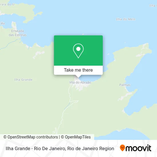 Ilha Grande - Rio De Janeiro map