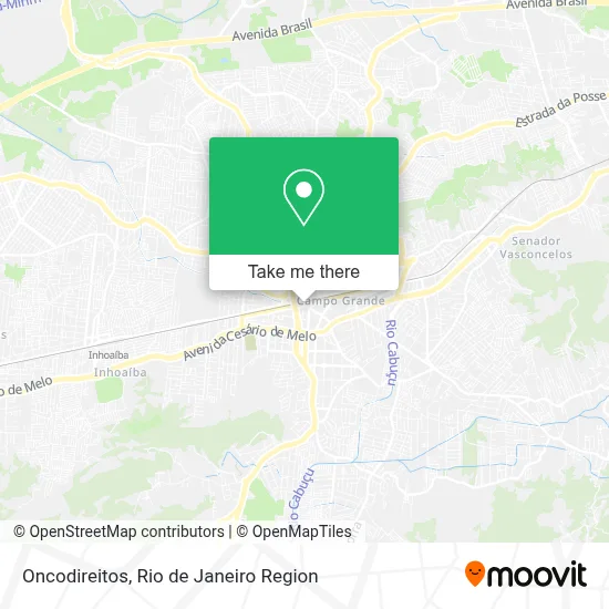 Oncodireitos map