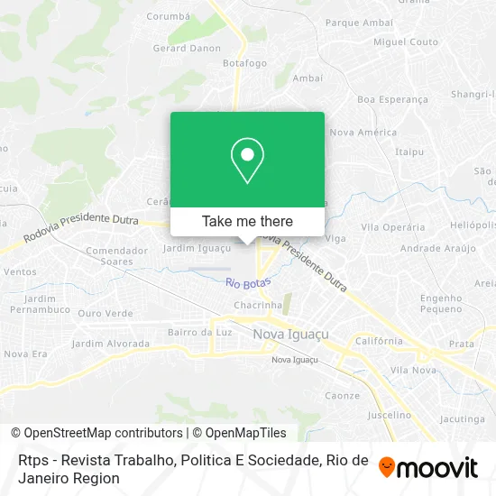 Rtps - Revista Trabalho, Politica E Sociedade map